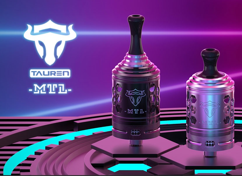 THC Tauren MTL RTA - "кольчуга" и неординарная регулировка обдува...