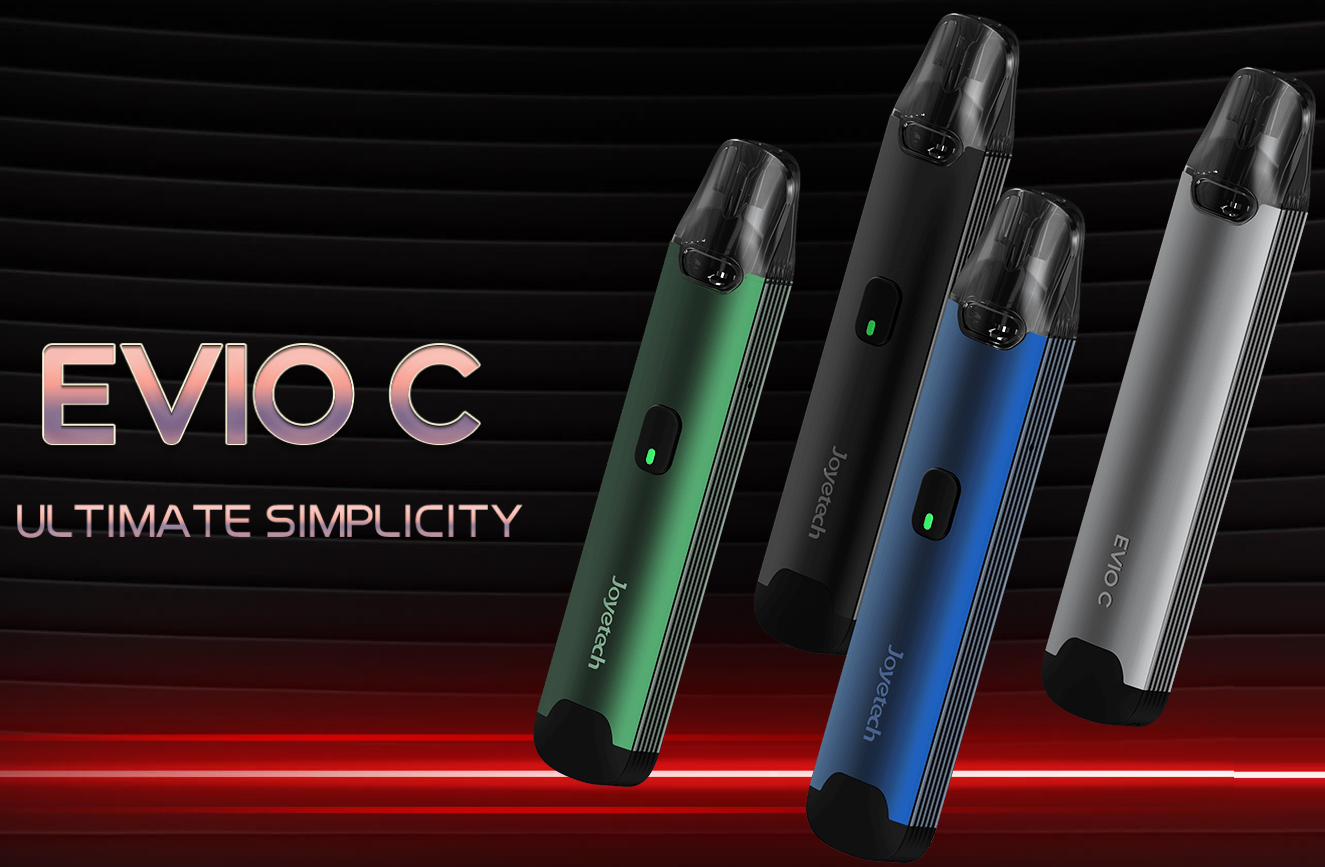 Joyetech Evio C Pod System kit - сменные испарители и примитивная регулировка обдува...