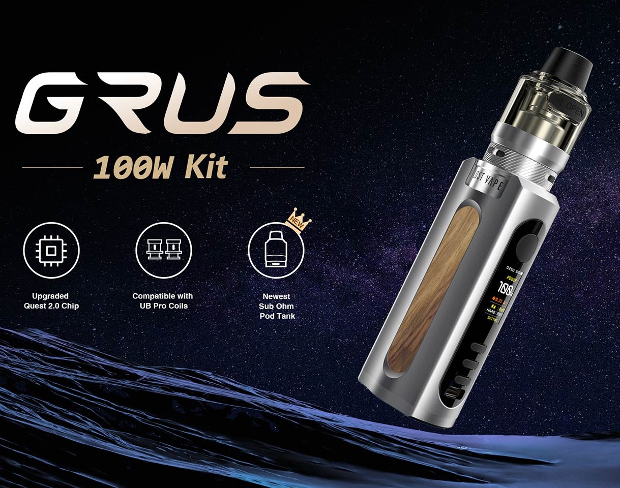 Lost Vape GRUS 100W kit - обновленный изнутри...