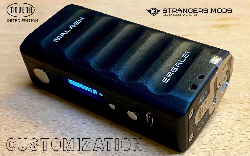 Strangers Mods ERGAL21 box mod - старший брат-"билзнец"...