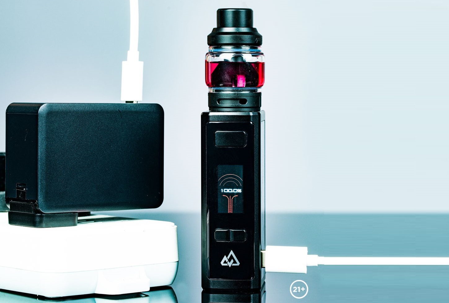 GeekVape OBELISK 120W kit - емкая АКБ, быстрая зарядка и функциая Power Bank...