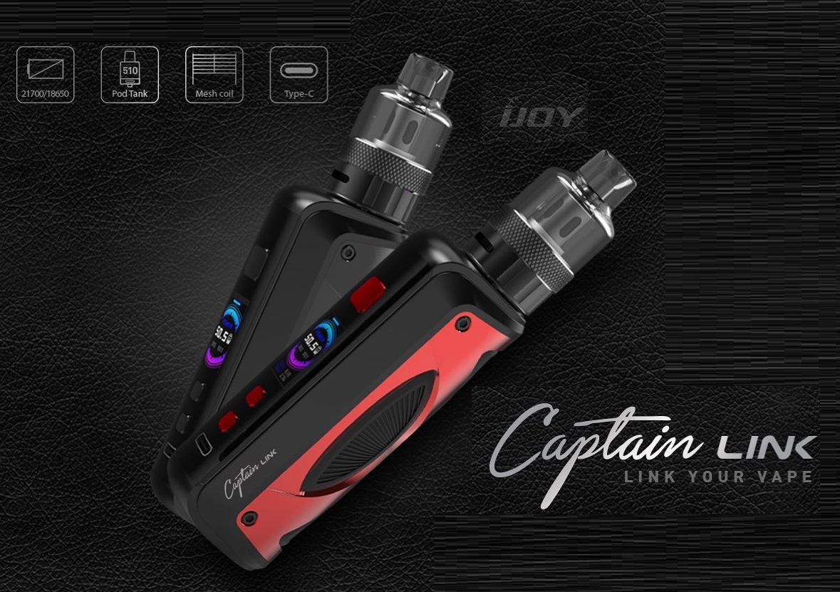 IJOY Captain Link 100W kit - понижен в ранге...