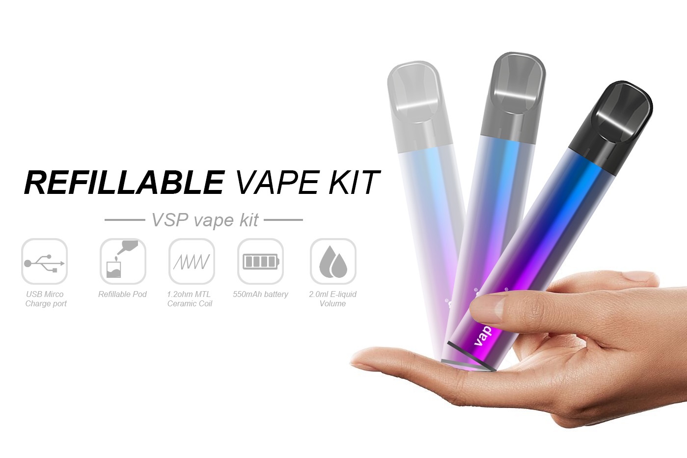 Vapesoon VSP Refillable POD - зауряднее не придумаешь...