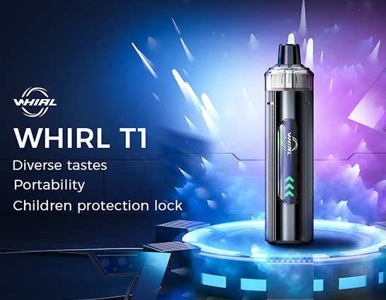 Uwell Whirl T1 kit - треугольный модник...