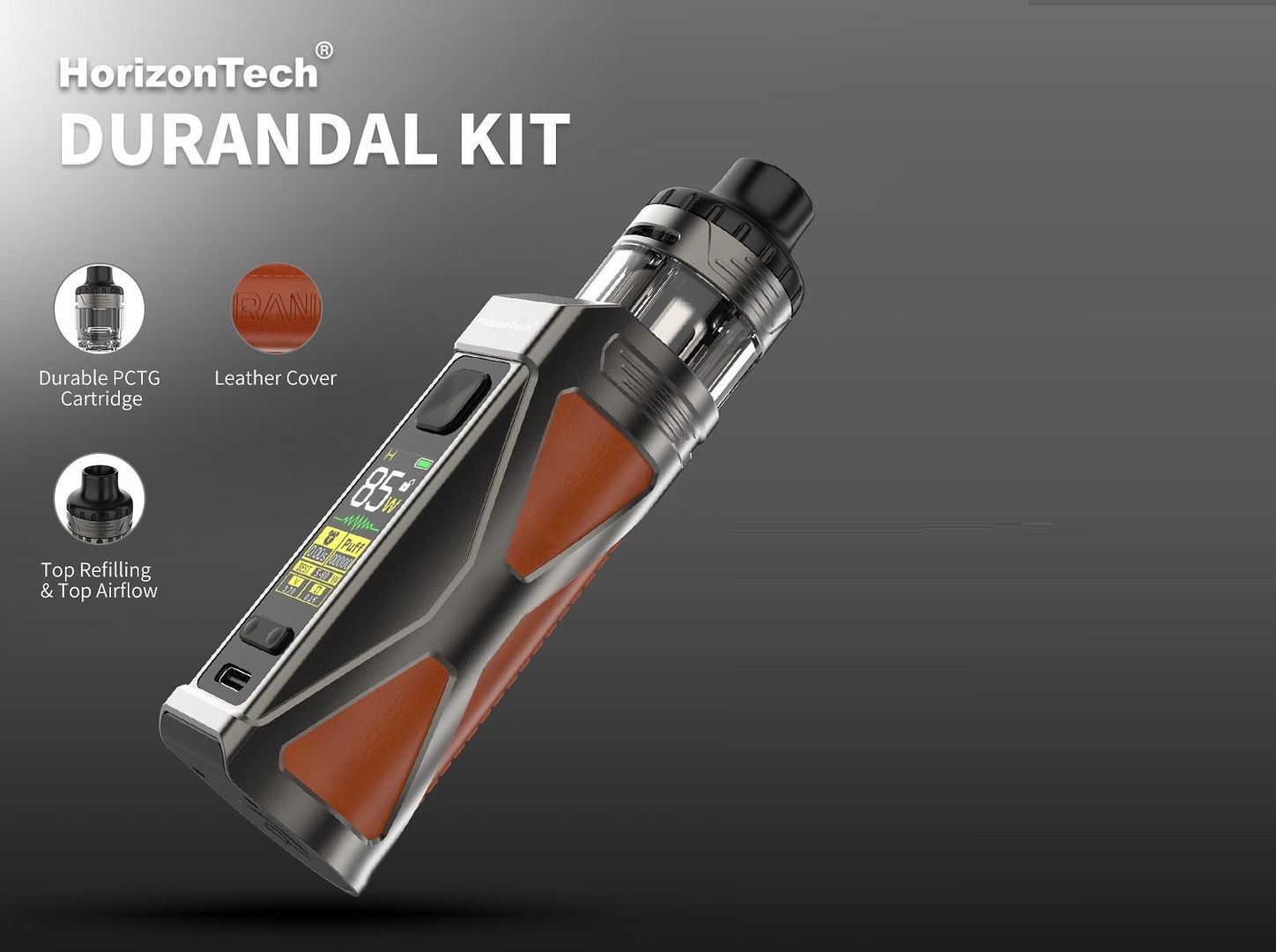 HorizonTech Durandal POD kit - непроливаемый и автономный набор...