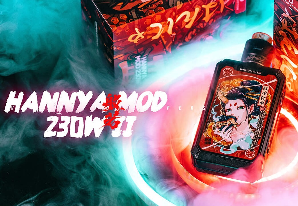 Vapelustion Hannya II box mod 230W - апгрейд знакомого "комикс-бокса"..