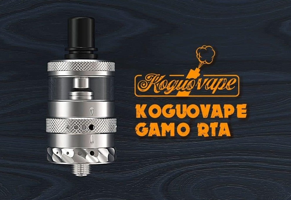 Koguovape Gamo RTA - "современный" сигаретник с вариативным обдувом...