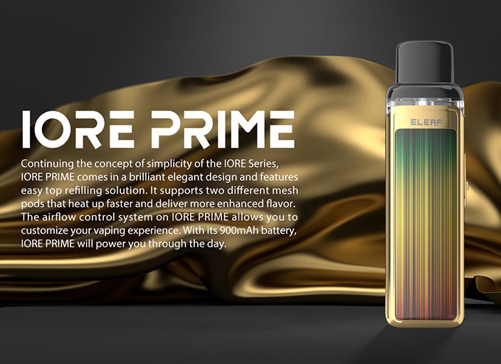 Eleaf Iore Prime POD kit - самый "серьезный" в линейке...