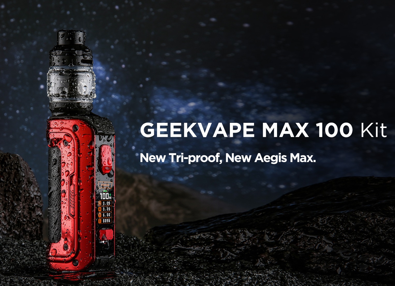 GeekVape Max100 (Aegis Max 2) kit - совсем не уникален...