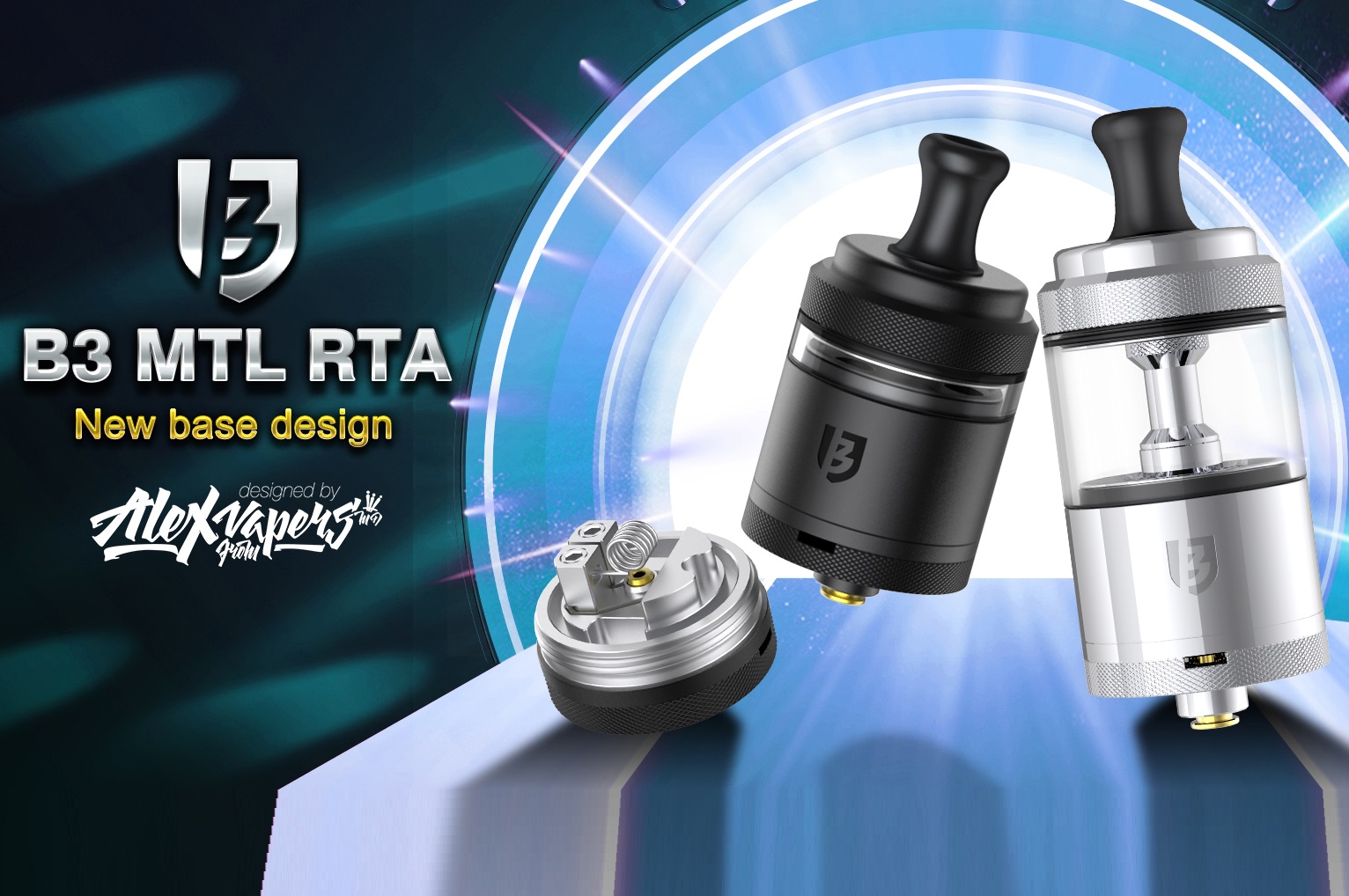 Vandy Vape B3 MTL RTA - преобразился и внутри, и снаружи...