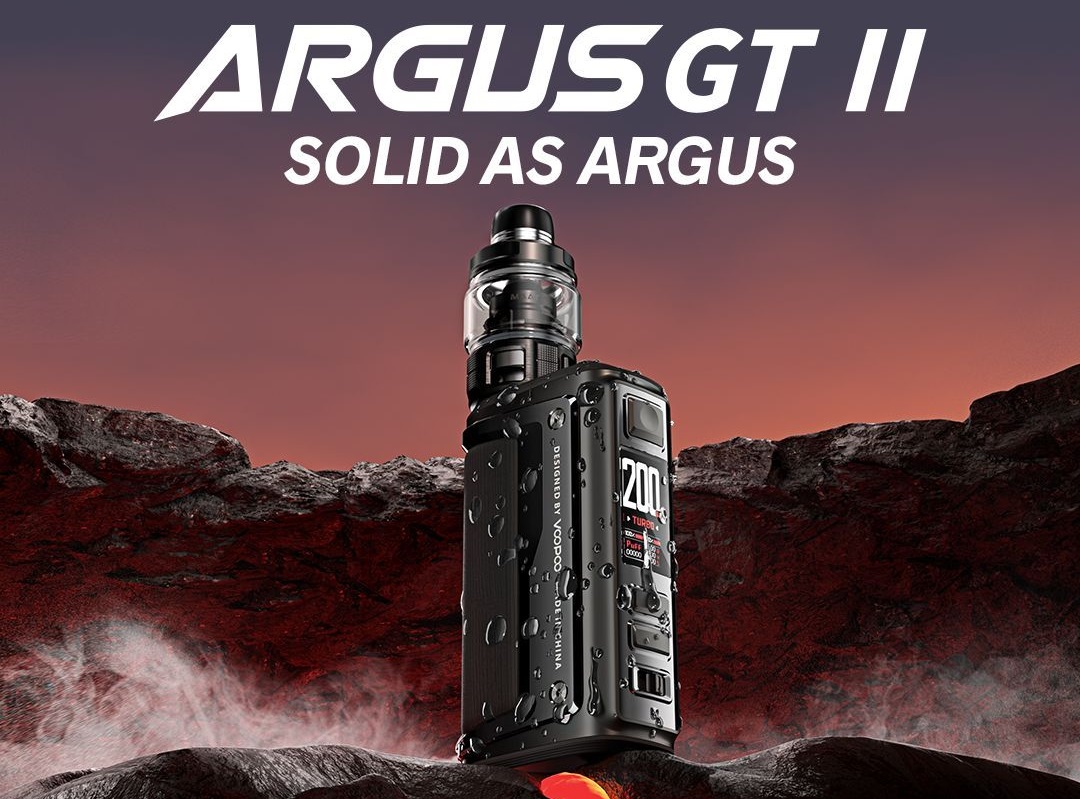 VOOPOO Argus GT II mod - новый флагман с "общепринятым" дизайном...
