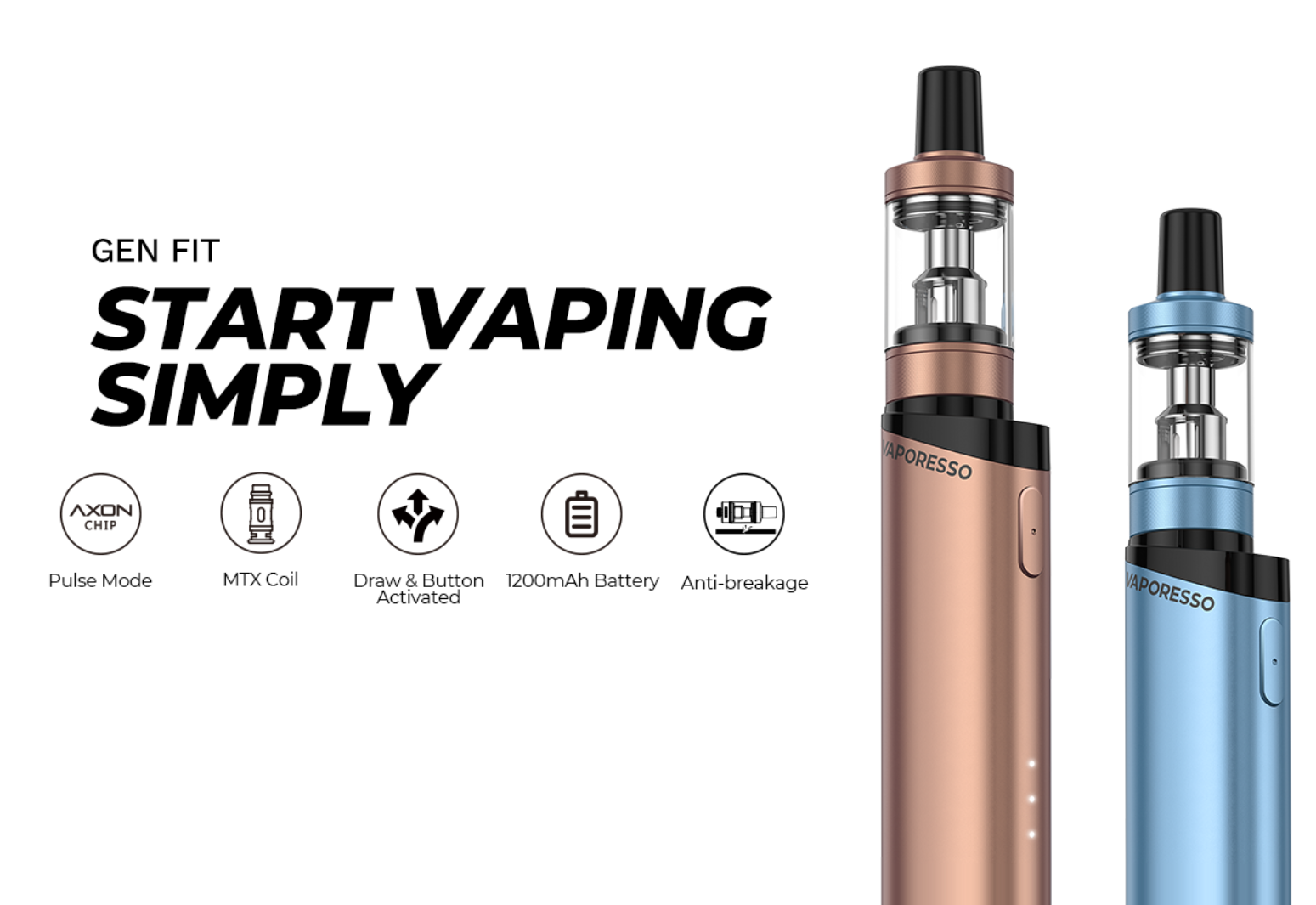 Vaporesso Gen Fit kit - "фитоняшка"...