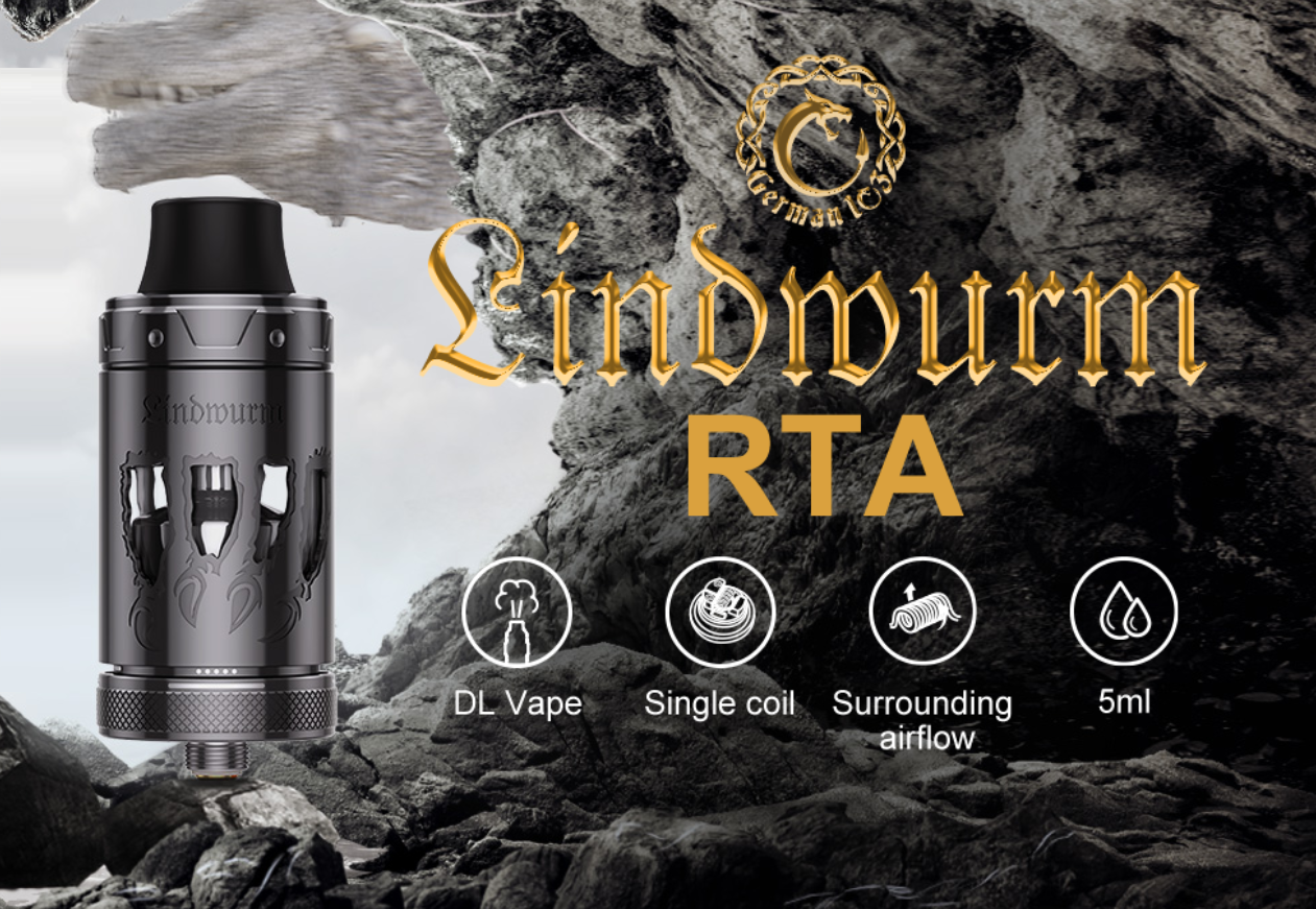 Vapefly Lindwurm RTA - наследник Брунгильды...