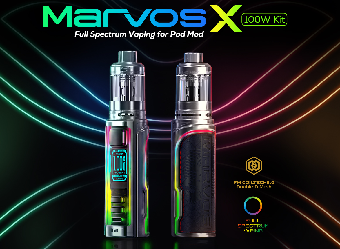 Freemax Marvos X kit - с гирляндой наперевес...