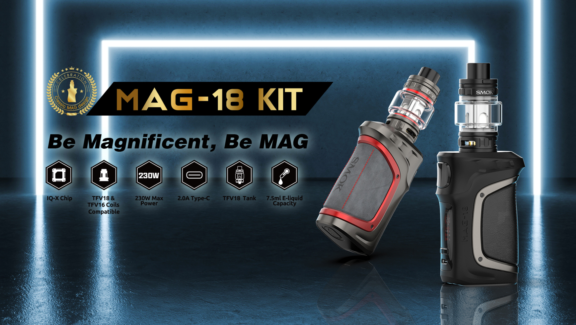 SMOK MAG-18 kit - обновленный "маг"...