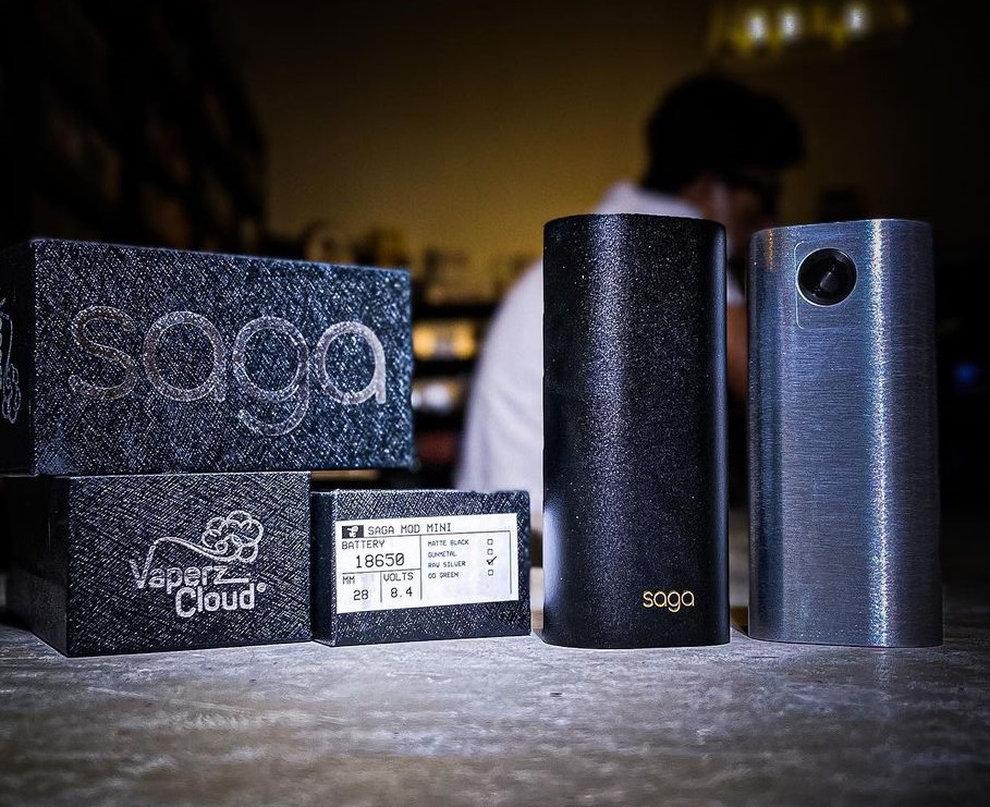 Vaperz Cloud SAGA Mini 18650 - уменьшенная механика...