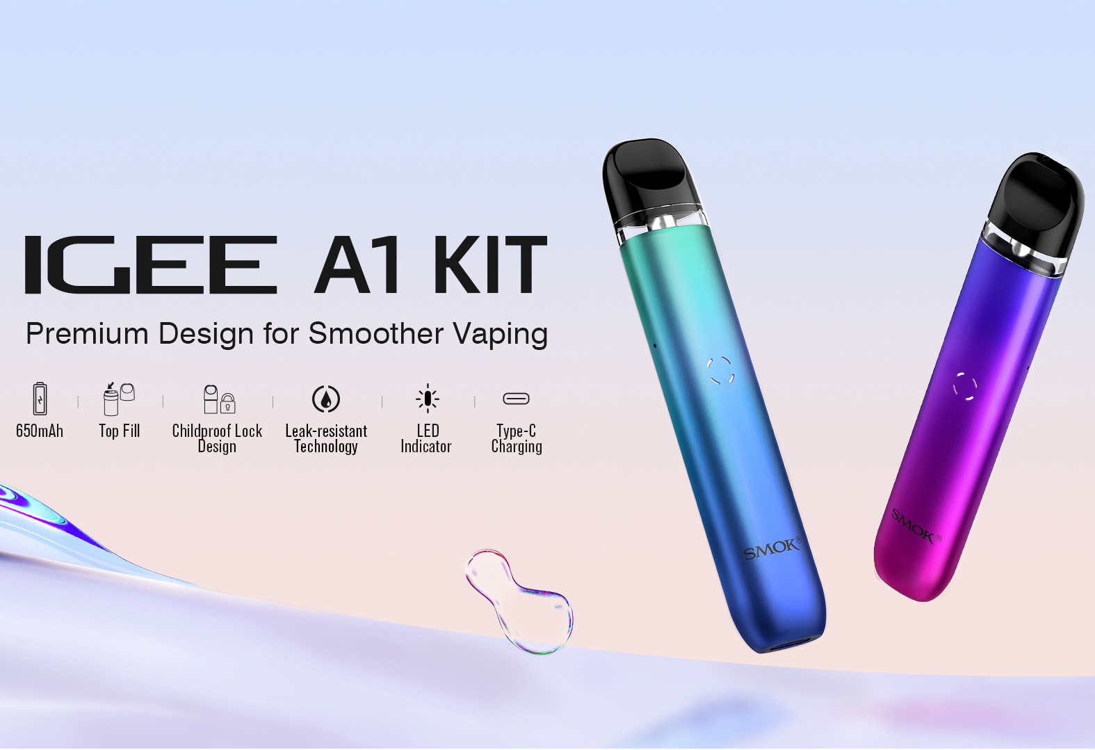 SMOK IGEE A1 POD kit - еще один простенький девайс в коллекцию...