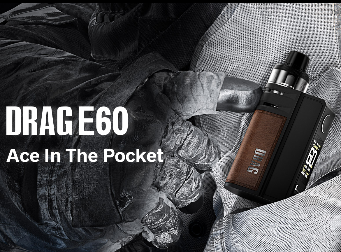 VOOPOO Drag E60 POD kit - новые формы и завидная автономность...