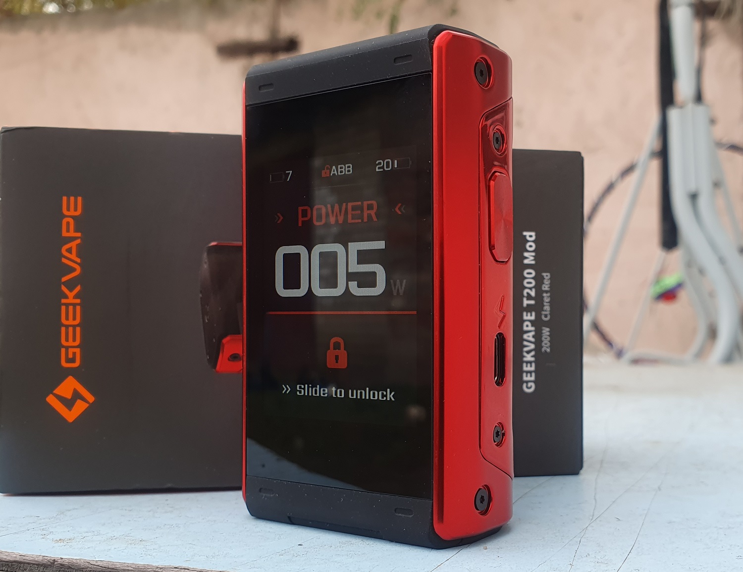 Пощупаем??? - GeekVape T200 (Aegis Touch) box mod...