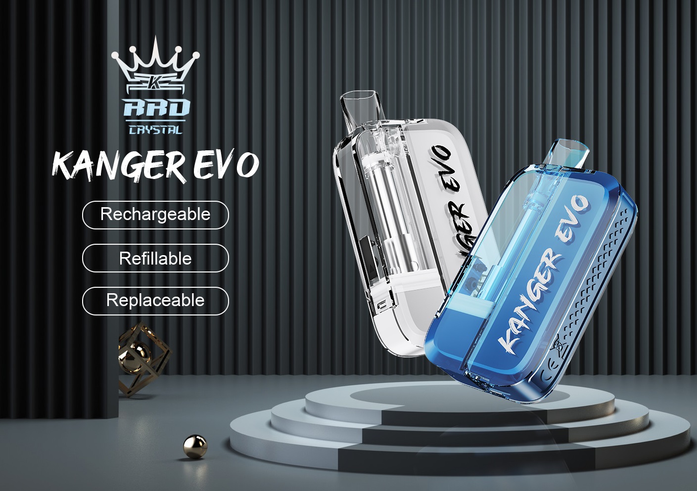 Kanger EVO POD kit - почти многоразовый...