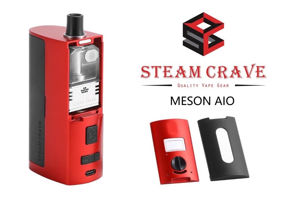 Steam Crave Meson AIO kit - пополнение в полку Boro устройств...
