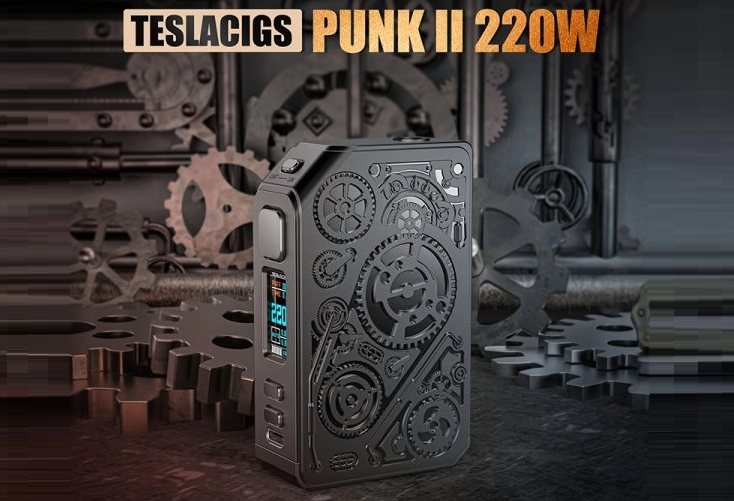 Teslacigs Punk II 220W – стимпанк возвращается…