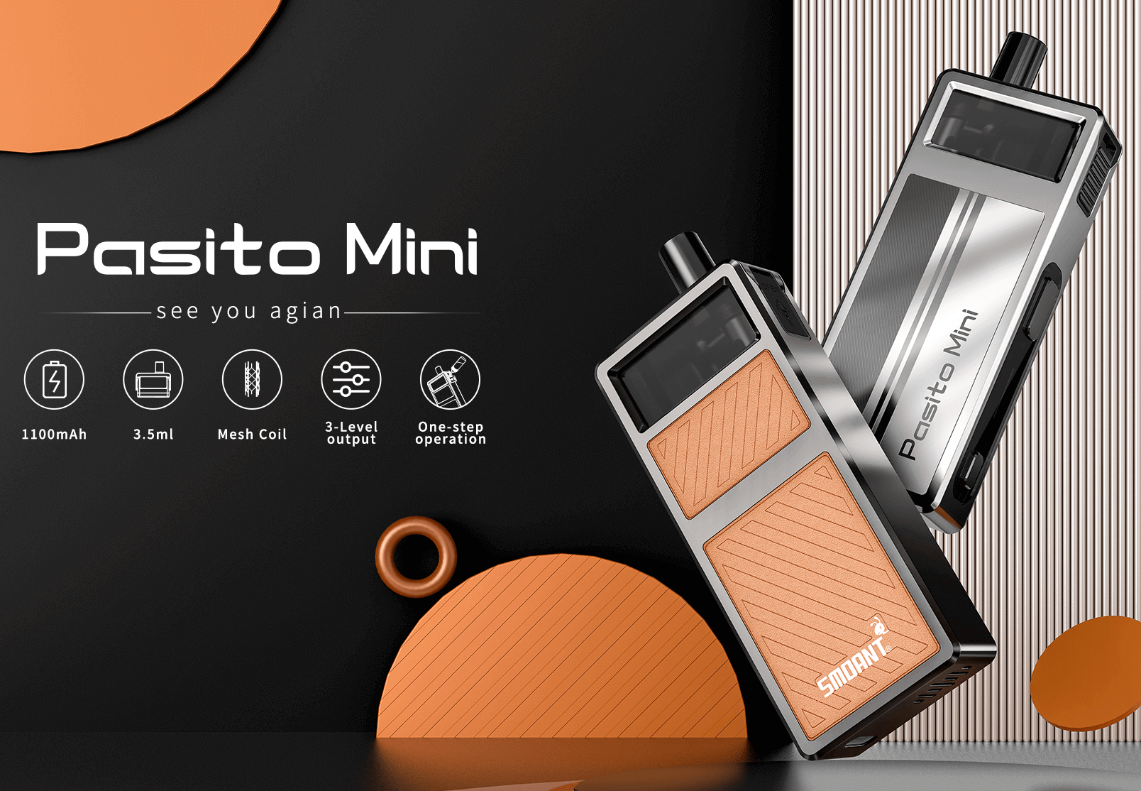 Smoant Pasito Mini kit - "необходимый минимум"...