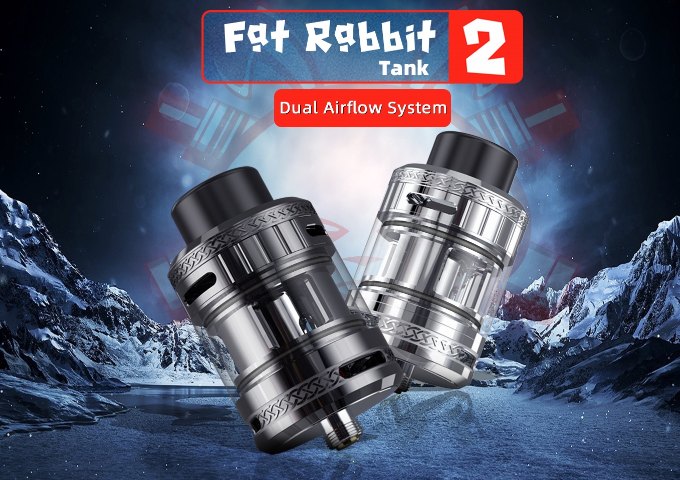 Hellvape Fat Rabbit 2 Tank - снова два кольца...