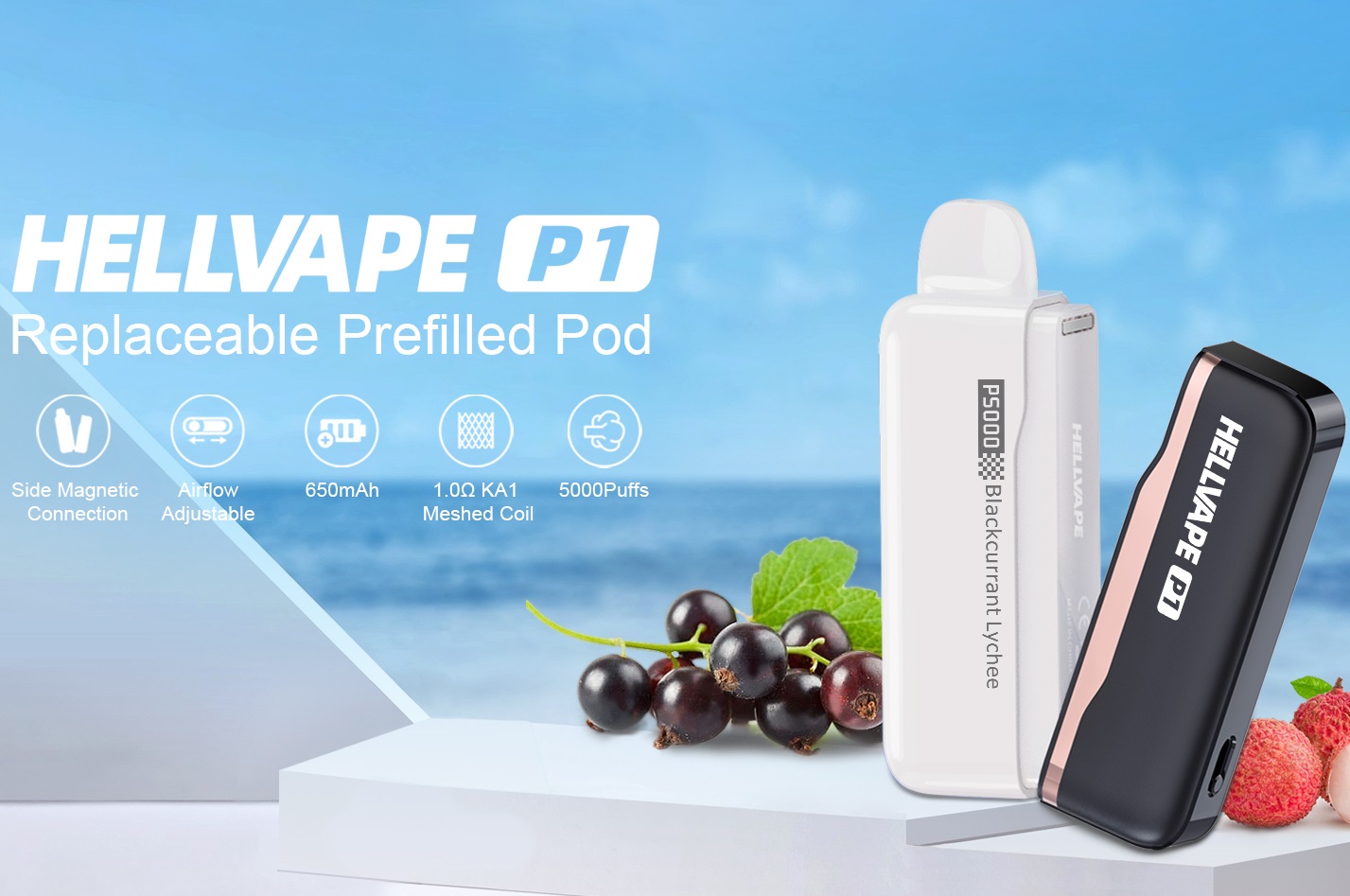 Hellvape P1 replaceable prefilled POD - они и такое умеют...