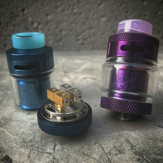 Dead Rabbit RTA by Hellvape & Heathen - теперь бачок. Все в порядке! База на месте!