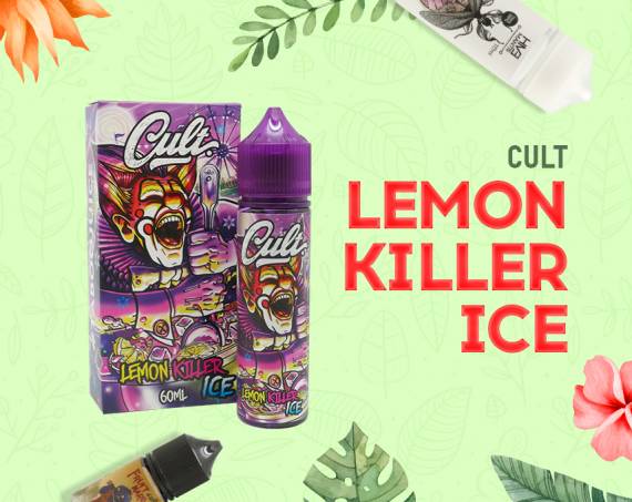 Возьми прохладу с собой: Новый вкус Lemon Killer Ice - Cult от Taboo в Папироска РФ !