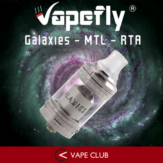 VapeClub.Ru - Galaxies MTL RTA – шикарный сигаретник от Vapefly