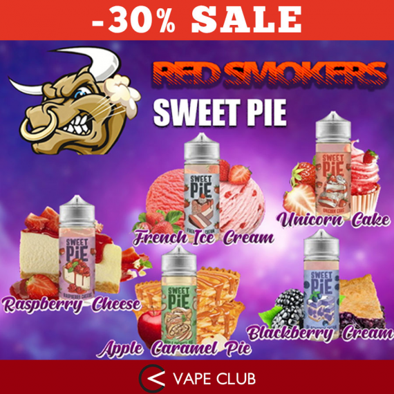 VapeClub.Ru - Sweet Pie со сладкой скидкой 30%