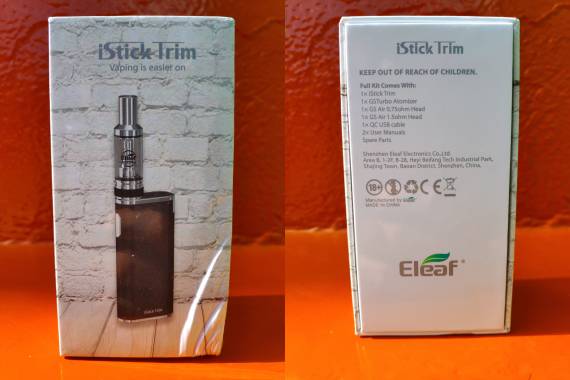 Обновленная легенда электронных сигарет Eleaf iStick Trim Kit