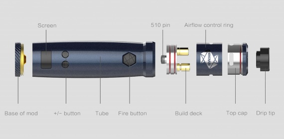 Uwell Nunchaku RDA Kit - решили привлечь внимание...