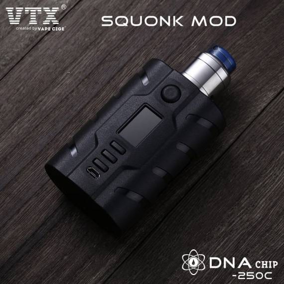 Vapecige VTX Squonk Mod 200W DNA250c - вполне компактный и мощный...