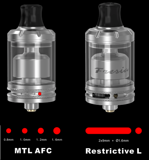 Damnvape Fresia MTL / Restrictive lung RTA  - одной булкой на два стула...