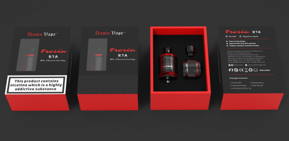 Damnvape Fresia MTL / Restrictive lung RTA  - одной булкой на два стула...