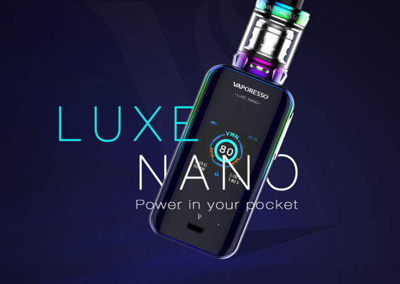 Vaporesso Luxe Nano kit - не нано, но мини точно...