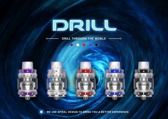 Damselfly Drill RTA - двуспиральный бак от новичков...