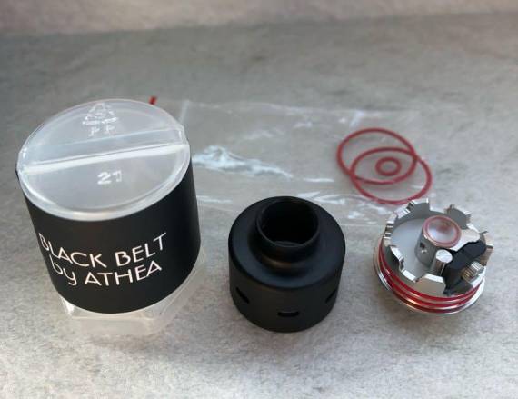 Athea Black Belt RDA - мелкотня на сетке...