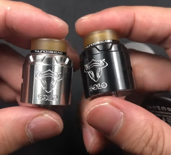 THC Tauren Solo RDA -  продуваемая односпиралка...