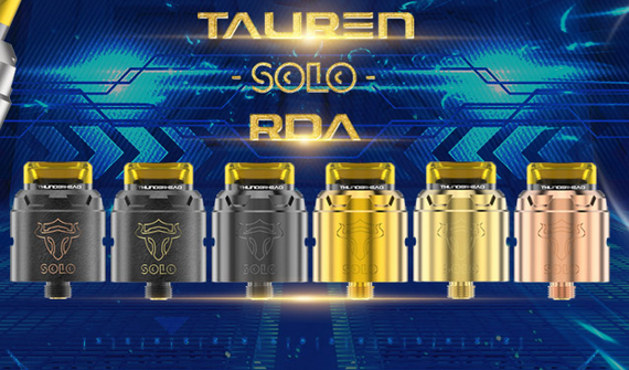 THC Tauren Solo RDA -  продуваемая односпиралка...