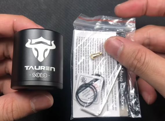 THC Tauren Solo RDA -  продуваемая односпиралка...