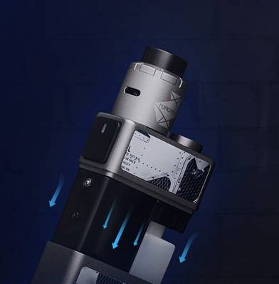 Uwell Blocks 90W Squonk mod - an interesting brick squonk ...