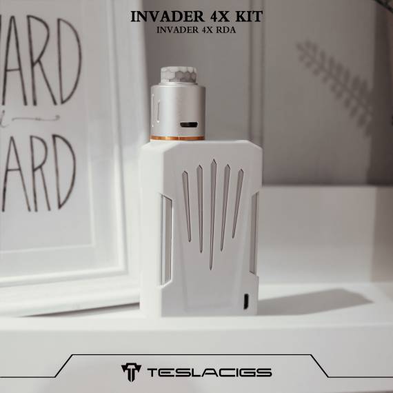 Teslacigs Invader 4X Vape Kit - окончательно прастерывший свою брутальность...