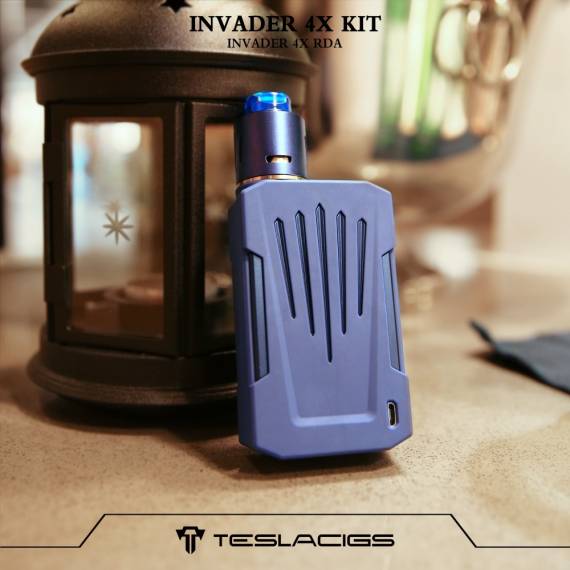 Teslacigs Invader 4X Vape Kit - окончательно прастерывший свою брутальность...