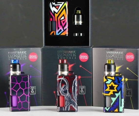 Wismec Luxotic Surface with Kestrel - еще одни вариант уже знакомого сквонкера...