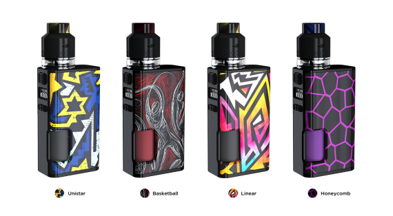 Wismec Luxotic Surface with Kestrel is another version of the already familiar squonker ...