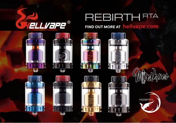 Hellvape Rebirth RTA - традиции продолжаются...